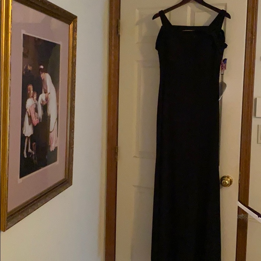 Black gown